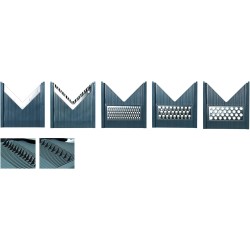 MANDOLINA LACOR  GRIS V+ 5 CUCHILLAS RFª 60356