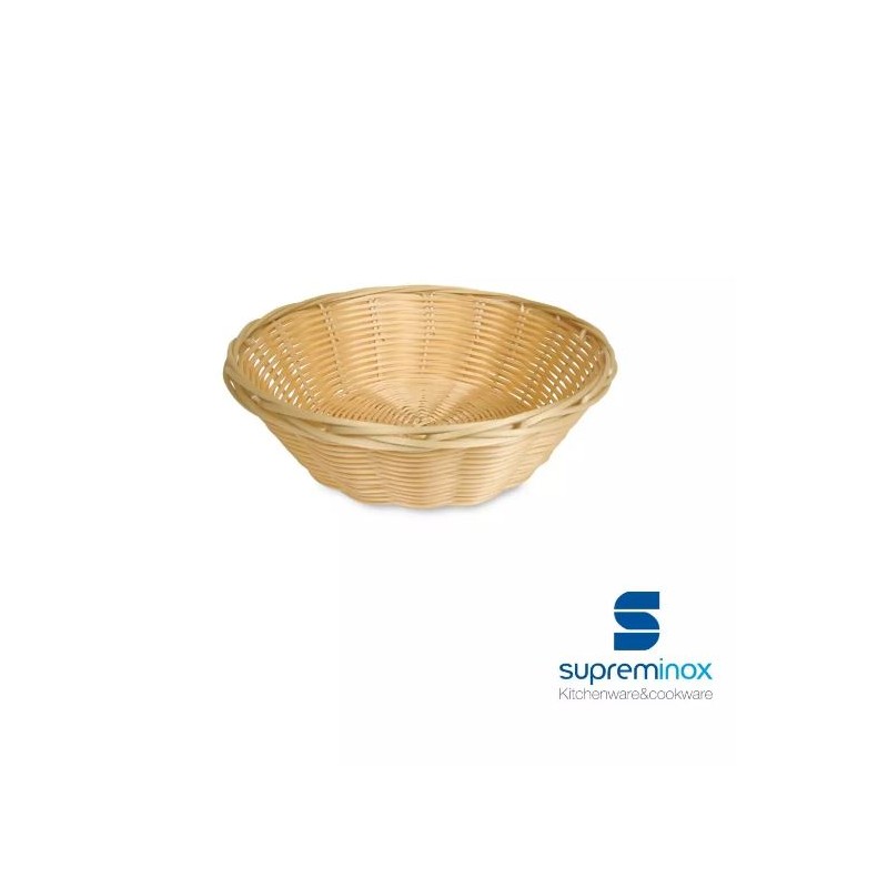 CESTA RATTAN 22*8 9011 SUPREMINOX