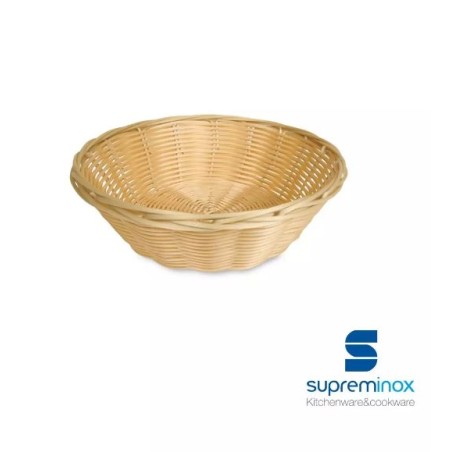 CESTA RATTAN 22*8 9011 SUPREMINOX
