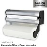 PORTARROLLO QUITTIN TRIPLE ALUMINIO