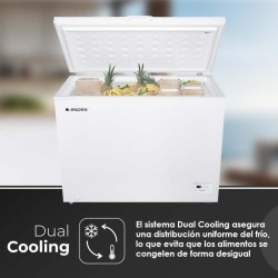 CONGELADOR ASPES ACH 3001EDC 112 300L DUO