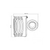 LAVADORA NEWPOL NWT 0610 6KG 1000